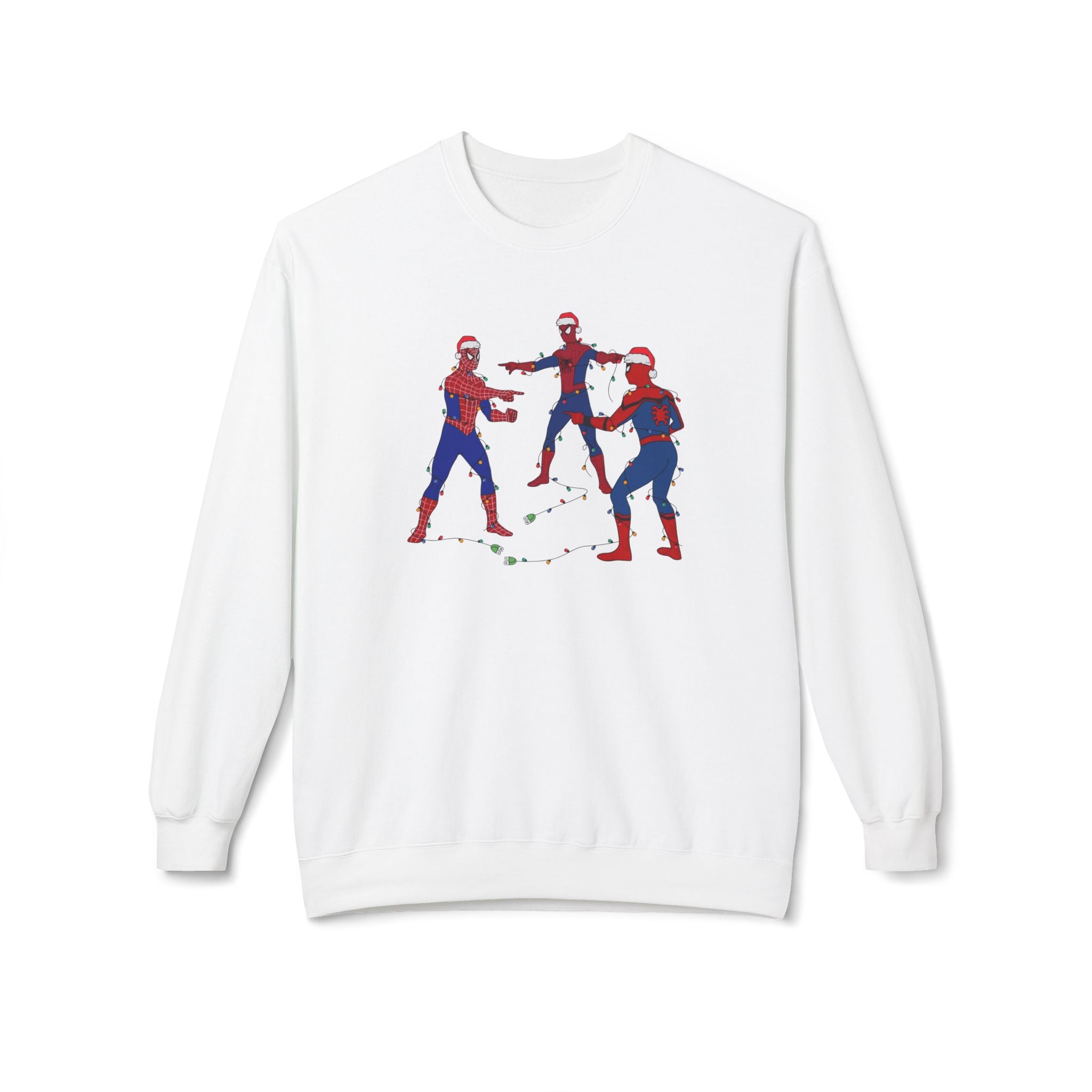 All Spider-Men Fleece Crewneck Sweatshirt